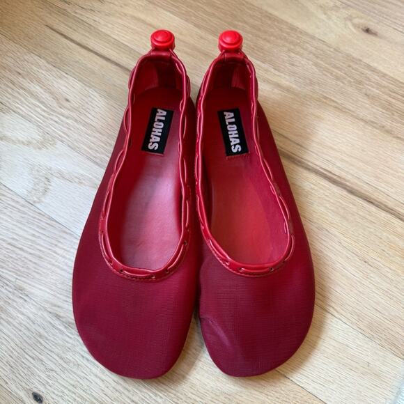 NEW Alohas Gill Mesh Ballet Flats - Picture 4 of 7